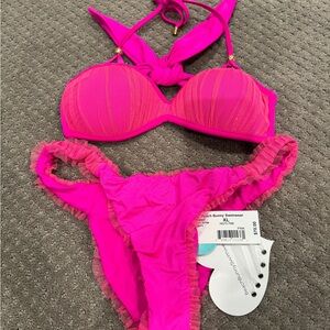 Never worn, Super Cute Beach Bunny 2-piece Bikini